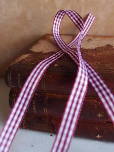 Gingham Check Ribbon