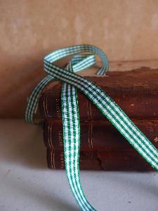 Gingham Check Ribbon