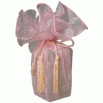 Heart Sheer Wrapper w/ Tassel