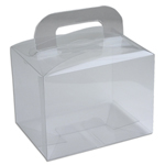 Transparent Plastic Box with Handle