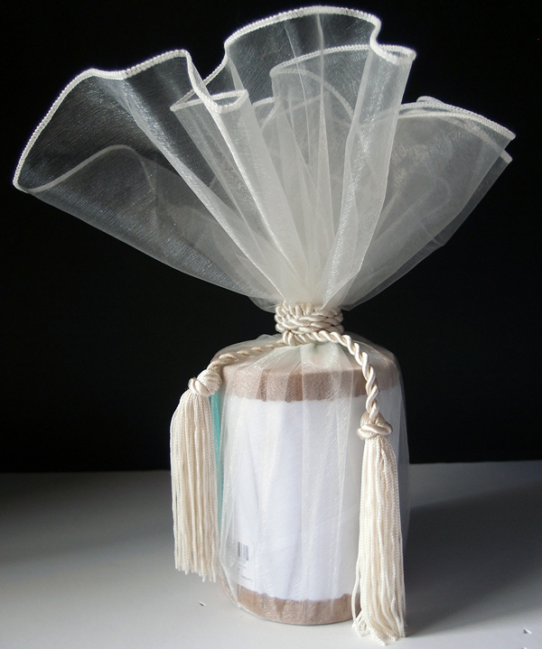 Sheer Wrapper w/ Tassel