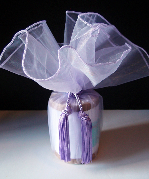 Sheer Wrapper w/ Tassel