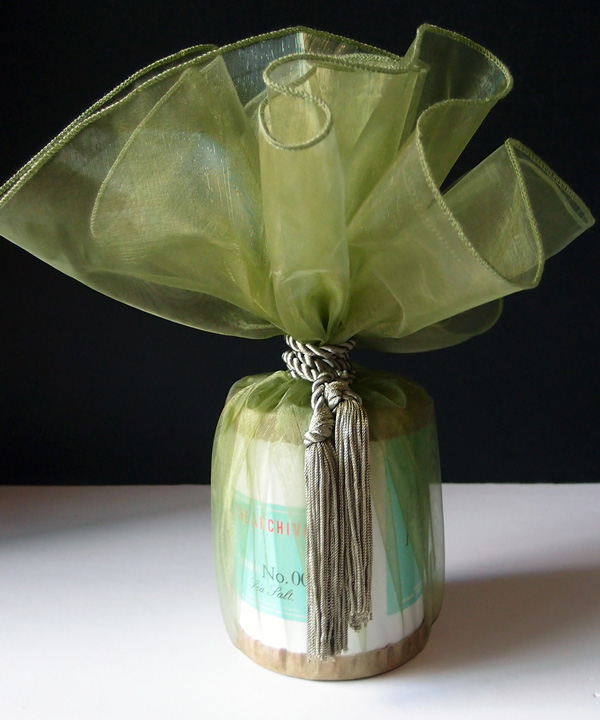 Sheer Wrapper w/ Tassel