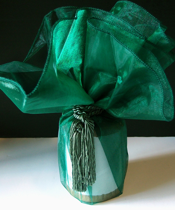 Sheer Wrapper w/ Tassel