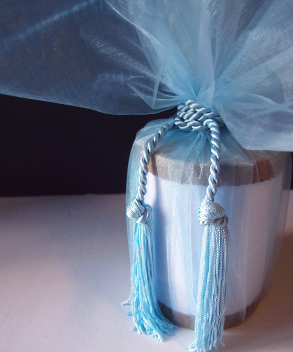 Sheer Wrapper w/ Tassel