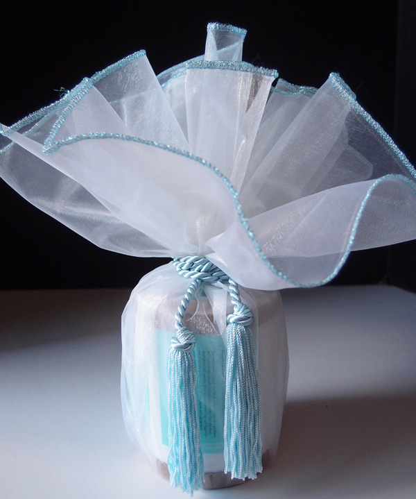 Sheer Wrapper w/ Tassel