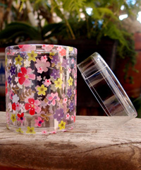 PET Flower Cylinder Box