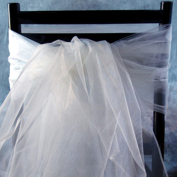 White Organza Sheet