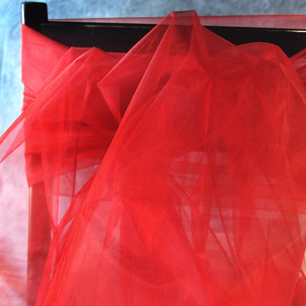 Red Organza Sheet