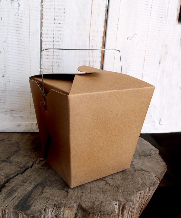 Kraft Paper Take Out Box