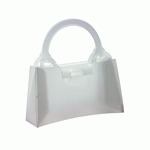 Frosted Handbag Favor Boxes