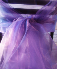 Lavender Two-tone Organza Sheet