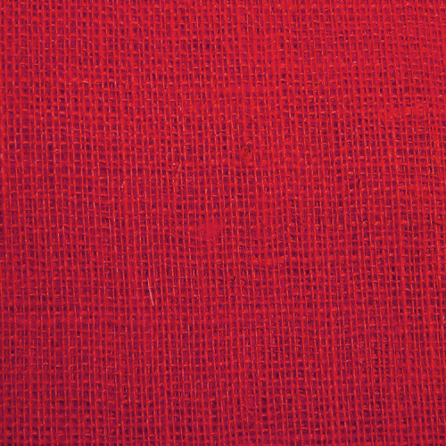 Red Burlap Square Table Cover 60" x 60" - 60" x 60" Sold Individually.