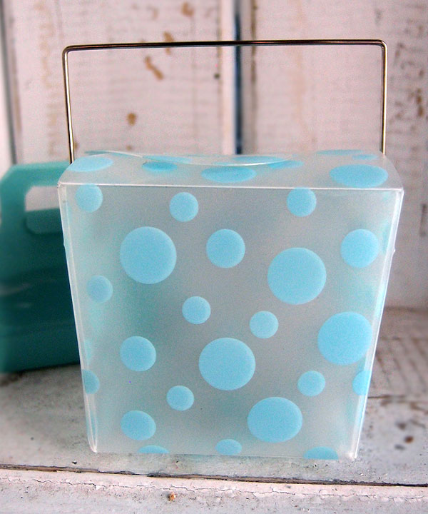 Polka Dot Take Out Boxes