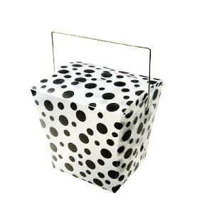 Polka Dot Take Out Boxes