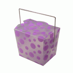 Polka Dot Take Out Boxes