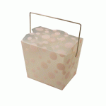 Polka Dot Take Out Boxes