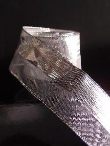 Metallic Satin and Sheer Wired Ribbon