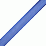 Royal Blue Sheer Ribbon with Satin Wired Edge