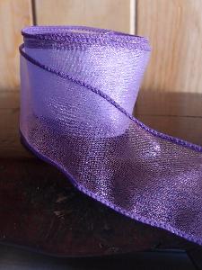 Purple Organza Ribbon