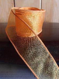 Orange Organza Ribbon