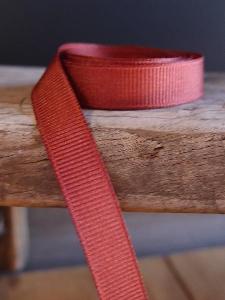 Rust Brown Grosgrain Ribbon 3/8" 