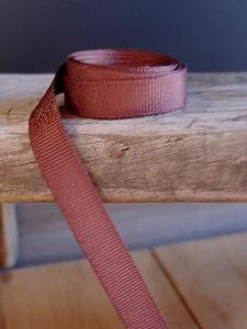 Cappuccino Brown Grosgrain Ribbon 3/8"