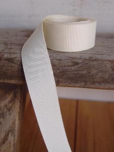 Ivory Grosgrain Ribbon 5/8"