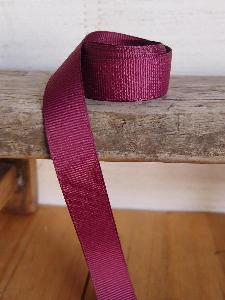 Burgundy Grosgrain Ribbon 5/8"