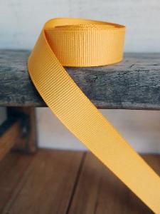 Gold Grosgrain Ribbon 5/8" 