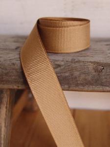 Camel Grosgrain Ribbon 5/8"