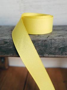 Dark Yellow Grosgrain Ribbon 5/8" 