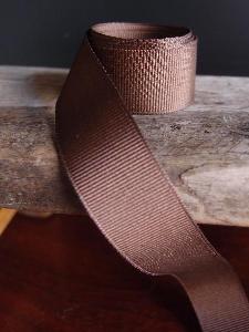 Dark Brown Grosgrain Ribbon 7/8"