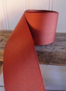 Rust Grosgrain Ribbon 1.5"