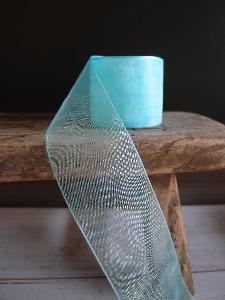 Blue Sheer Ribbon   - 1 1/2" x 100Y