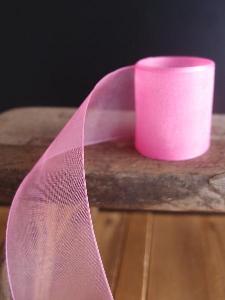 Azalea Sheer Ribbon with Monofilament Edge