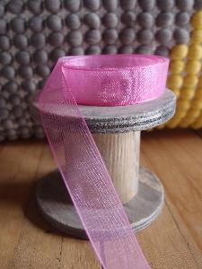 Azalea Sheer Ribbon with Monofilament Edge