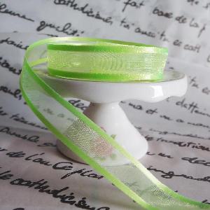 Neon Green with Satin Monofilament Edge