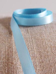 Light Blue Double-face Satin Ribbon