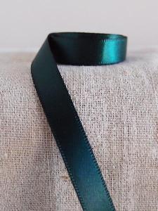 Hunter Green Double-face Satin Ribbon