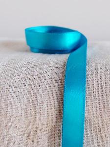 Turquoise Double-face Satin Ribbon