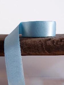 Light Blue Double-face Satin Ribbon