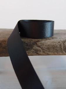 Black Double-face Satin Ribbon