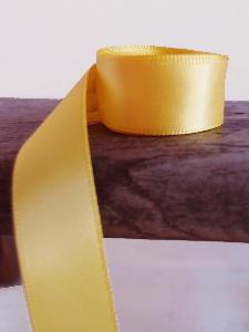 Dark Yellow Double-face Satin Ribbon