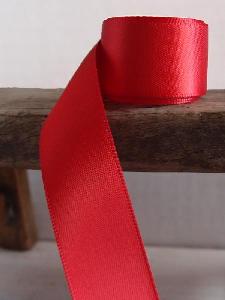 Red Double Face Satin Ribbon