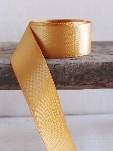 Gold Double Face Satin Ribbon