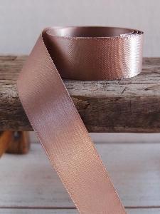 Mocha Double Face Satin Ribbon