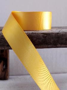 Dark Yellow Double Face Satin Ribbon