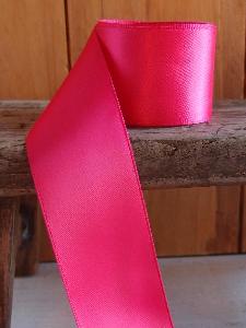 Hot Pink Double Face Satin Ribbon