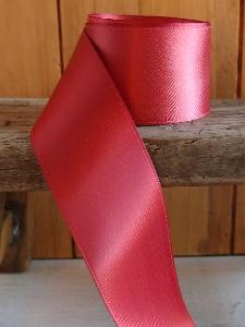 Burgundy Double Face Satin Ribbon - 1.5" x 25y